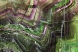 Colorful Polished Fluorite Slab - China #367861-1